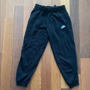 Nike Black Tapered Sweatpants